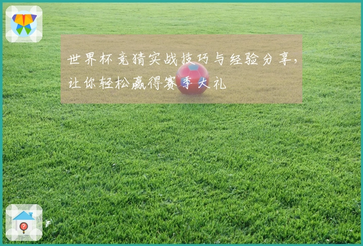 世界杯竞猜实战技巧与经验分享，让你轻松赢得赛季大礼